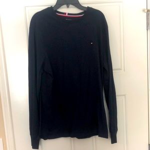 Tommy Hilfiger Navy Blue Long-Sleeve Shirt.